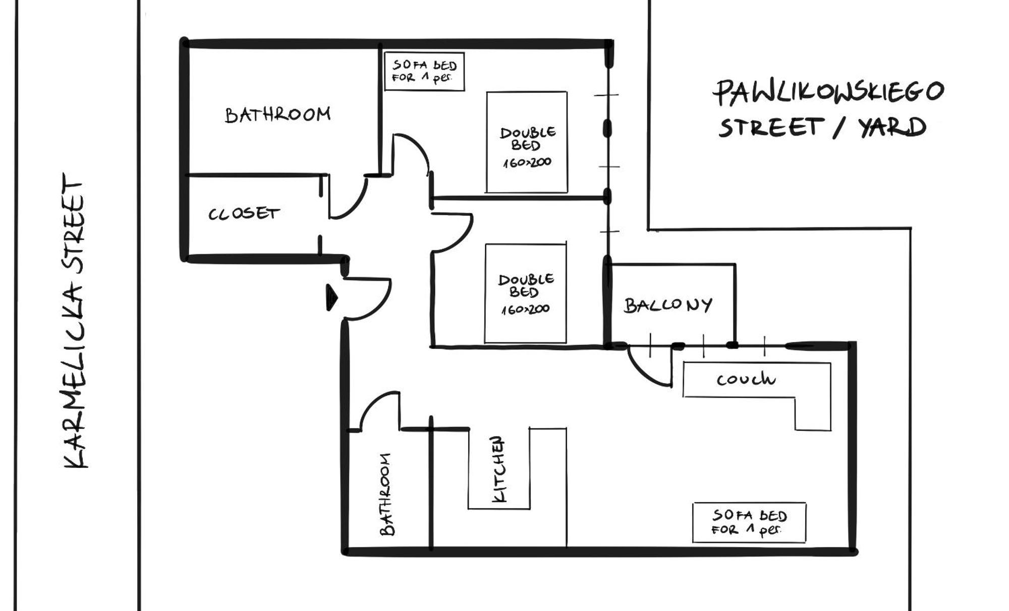 크라쿠프 Dodohaus 아파트 외부 사진